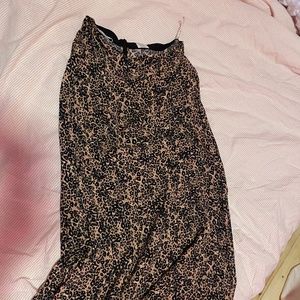 Wilfred leopard print skirt